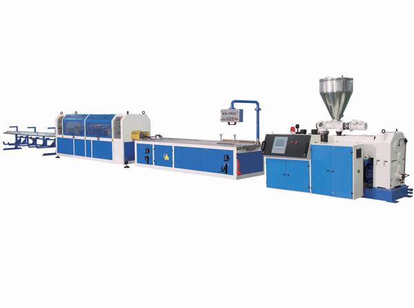 PVC/PE/PP WOOD-PLASTIC PROFILE PRODUCTION LINE