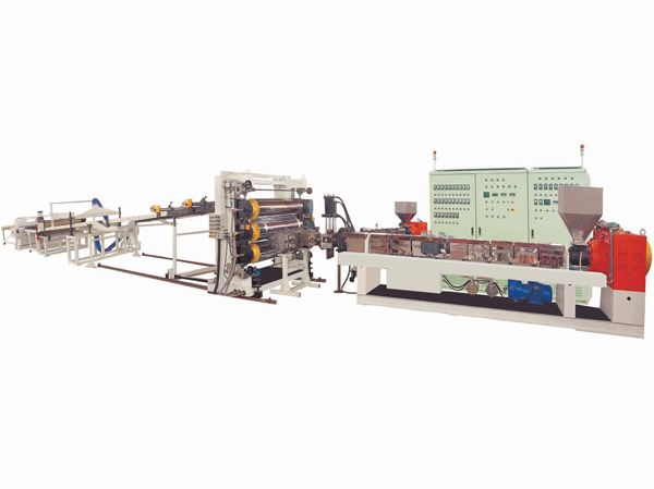 PVC PLASTIC PLATE MATERIAL SHEET MATERIAL PRODUCTION LINE